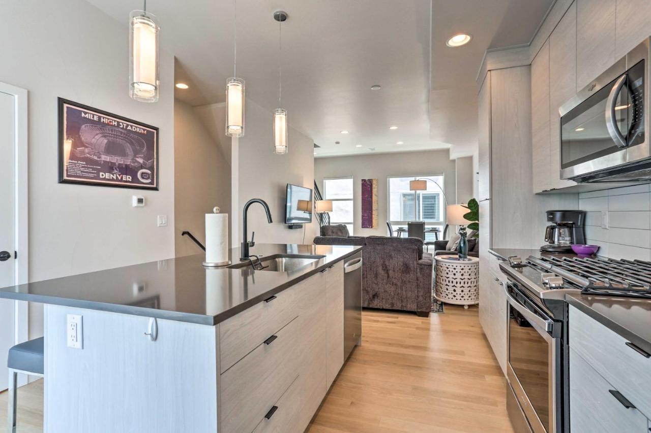 Trendy Denver Townhome - Walk To Mile High Stadium 外观 照片