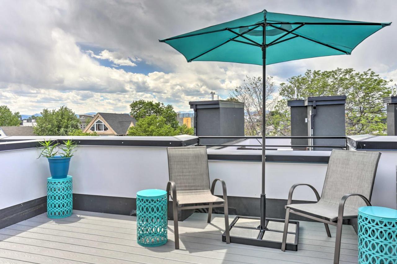 Trendy Denver Townhome - Walk To Mile High Stadium 外观 照片